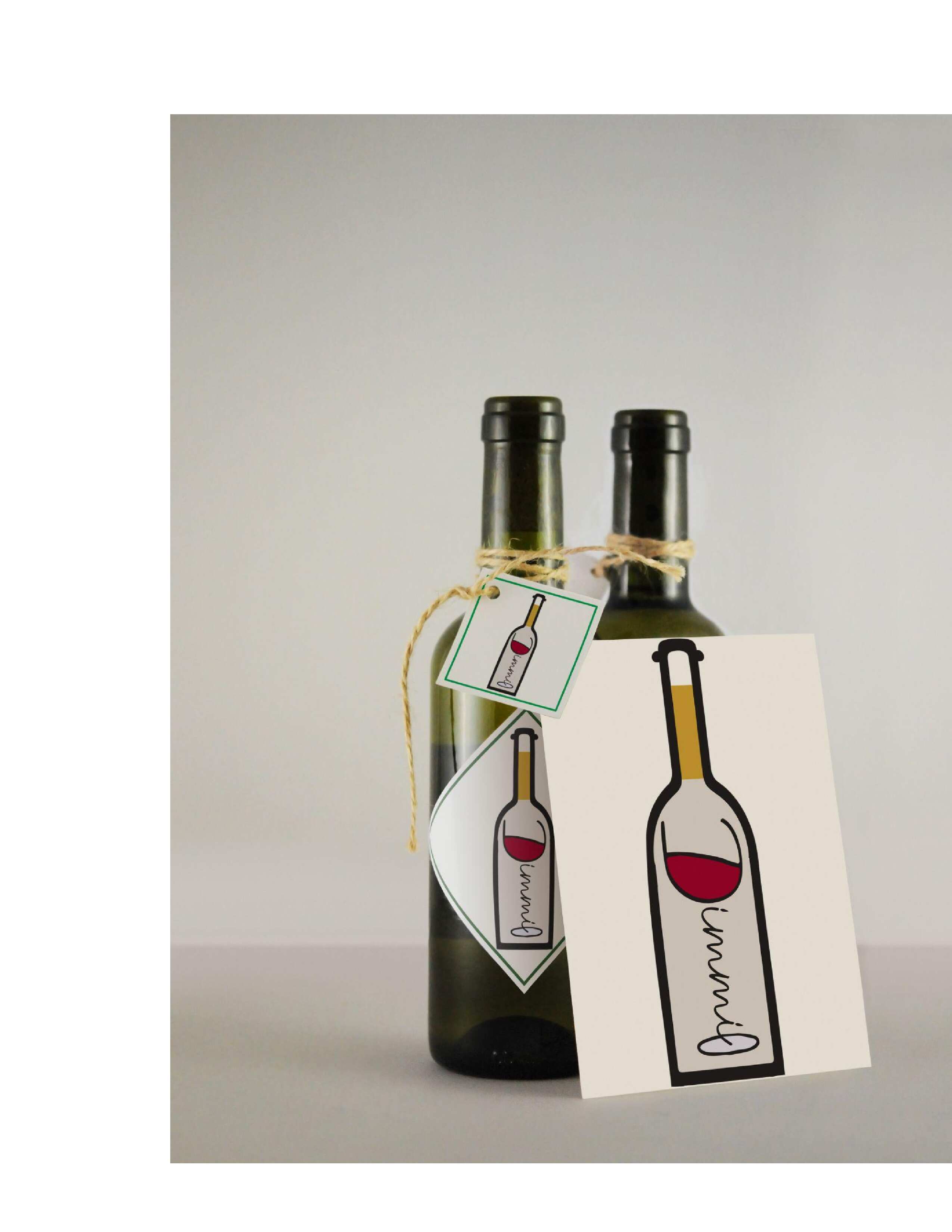 Dimmif greeting card mockup